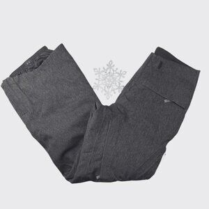 BURTON AK Black-Wash Faux Denim Women's Ski / Snowboard Pants M